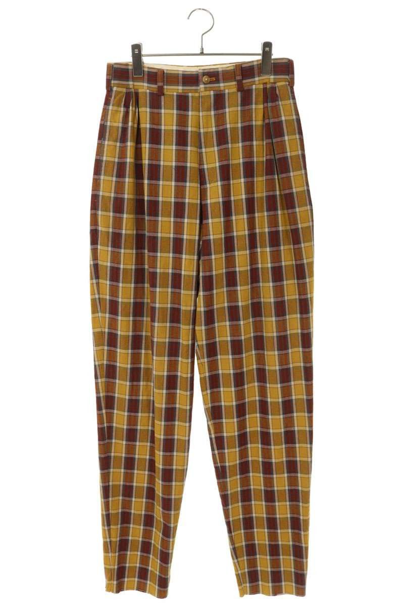 Yohji Yamamoto Yohji Yamamoto POUR HOMME Nova Check Cotton Long Pants Size US 28 / EU 44 - 1 Thumbnail