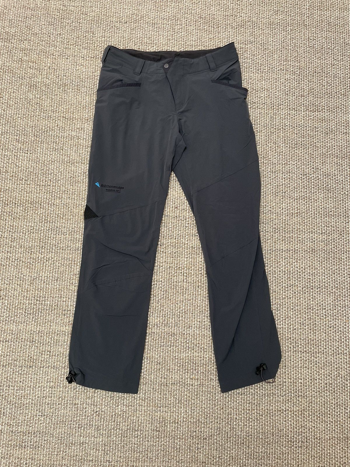 image of Klattermusen Vanadis 2.0 Hiking Pants in Dark Gray, Men's (Size 32)