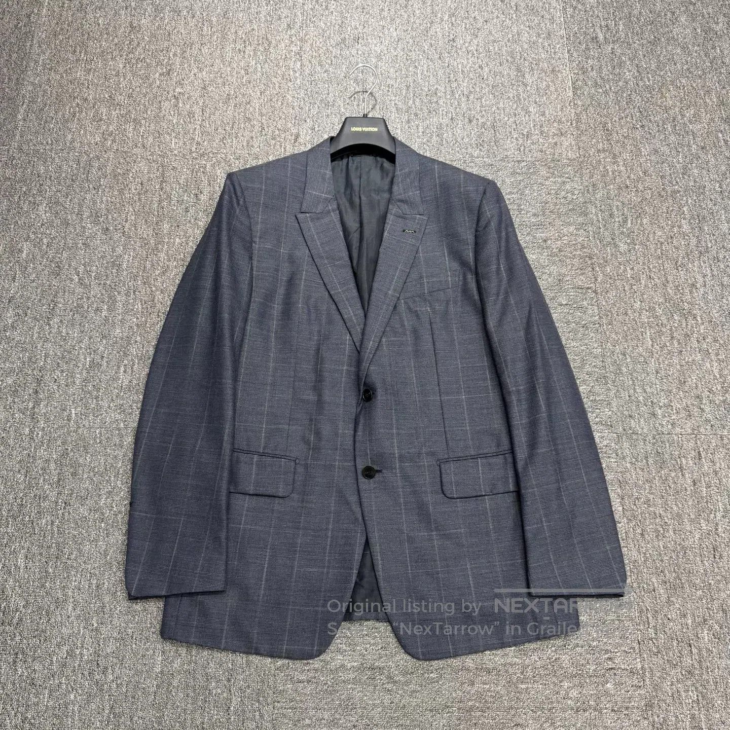 Ermenegildo Zegna Ermenegildo Zegna XXX Check Wool Blazer. Size US L / EU 52-54 / 3 - 1 Thumbnail