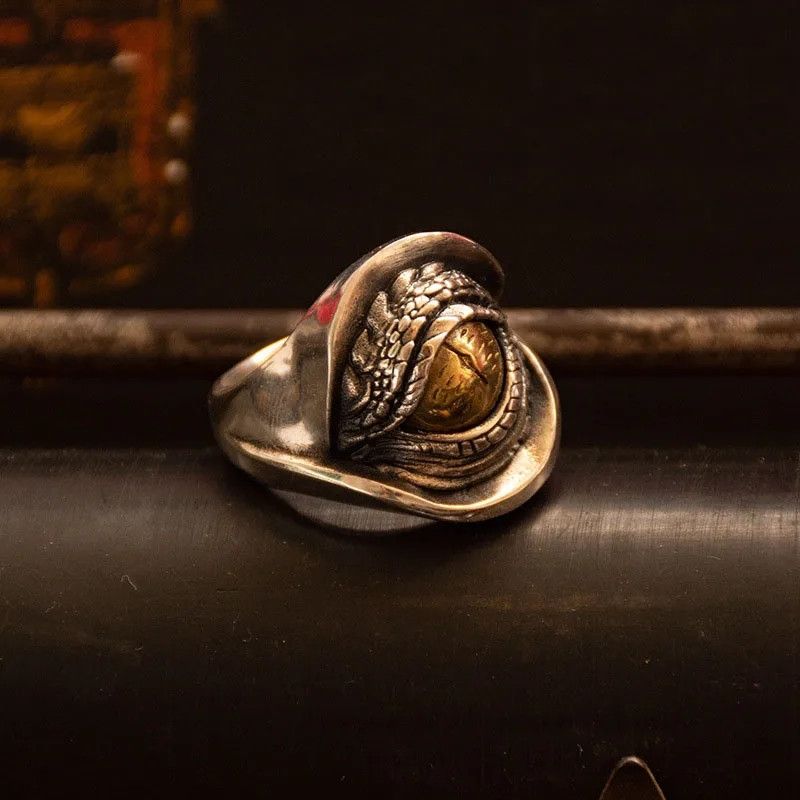Other Demon Dragon Eye Ring Size ONE SIZE - 4 Thumbnail
