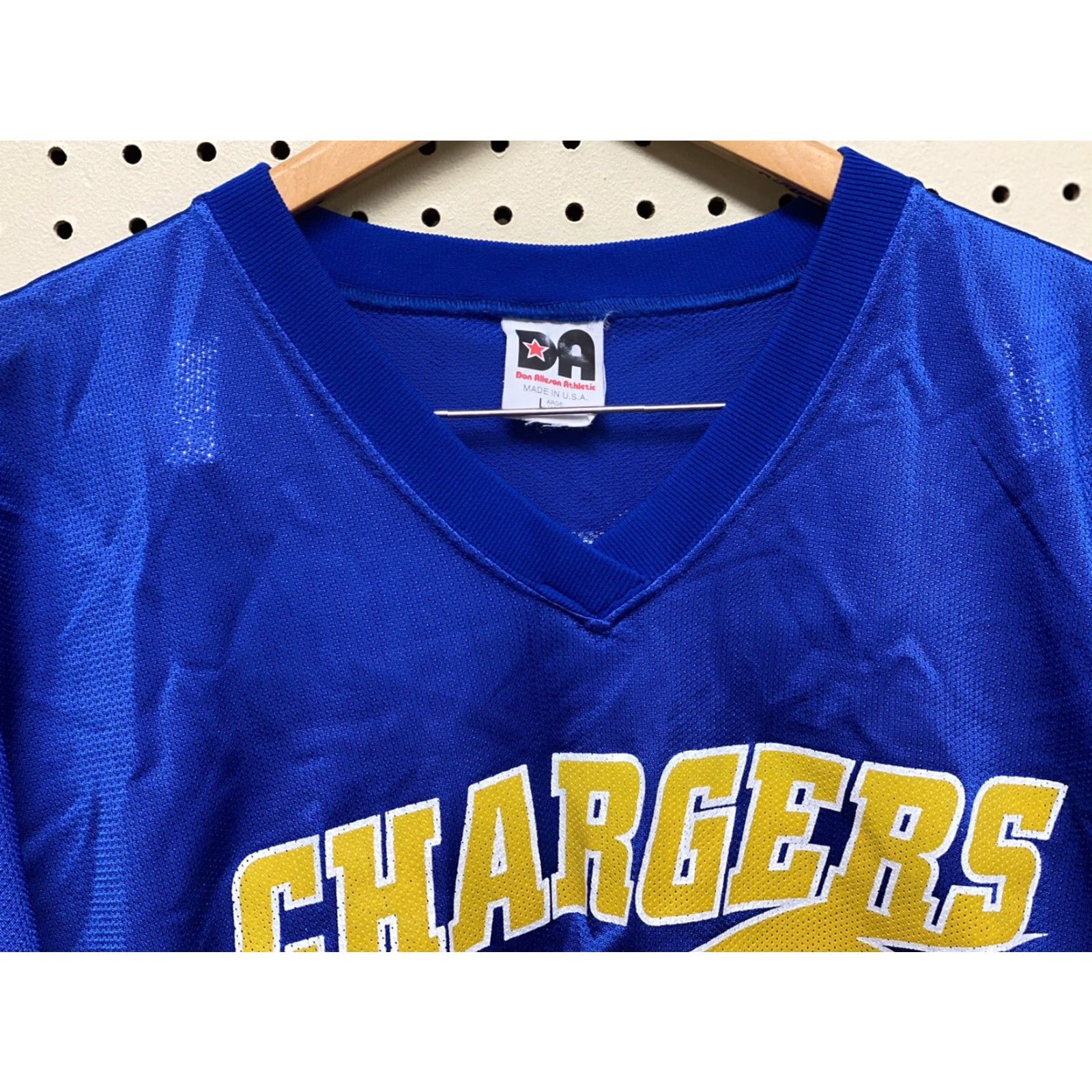 Vintage VINTAGE Alleson Athletic Don Alleson Blue Chargers #22 St Peter Football Soccer Jersey L Size US L / EU 52-54 / 3 - 4 Thumbnail