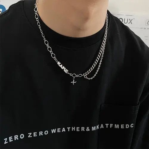 Other New Design STEAL! Y2K Chains Necklace Chain Size ONE SIZE - 2 Thumbnail