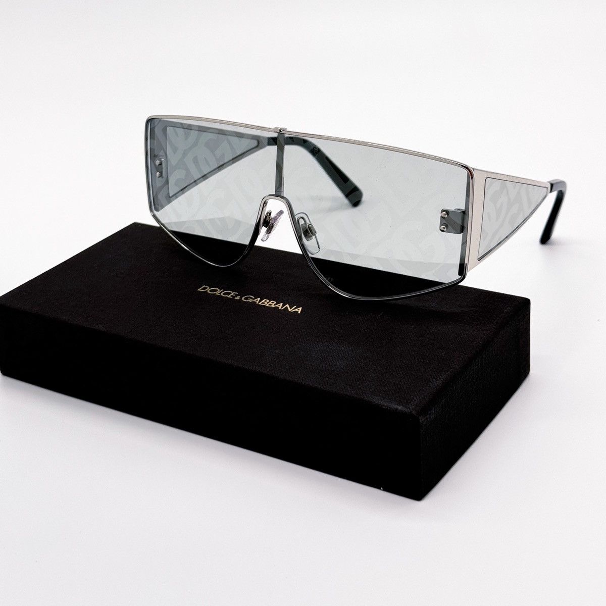 Dolce & Gabbana NEW DOLCE&GABBANA DG2305 05/AL SILVER UNISEX SUNGLASSES Size ONE SIZE - 1 Thumbnail