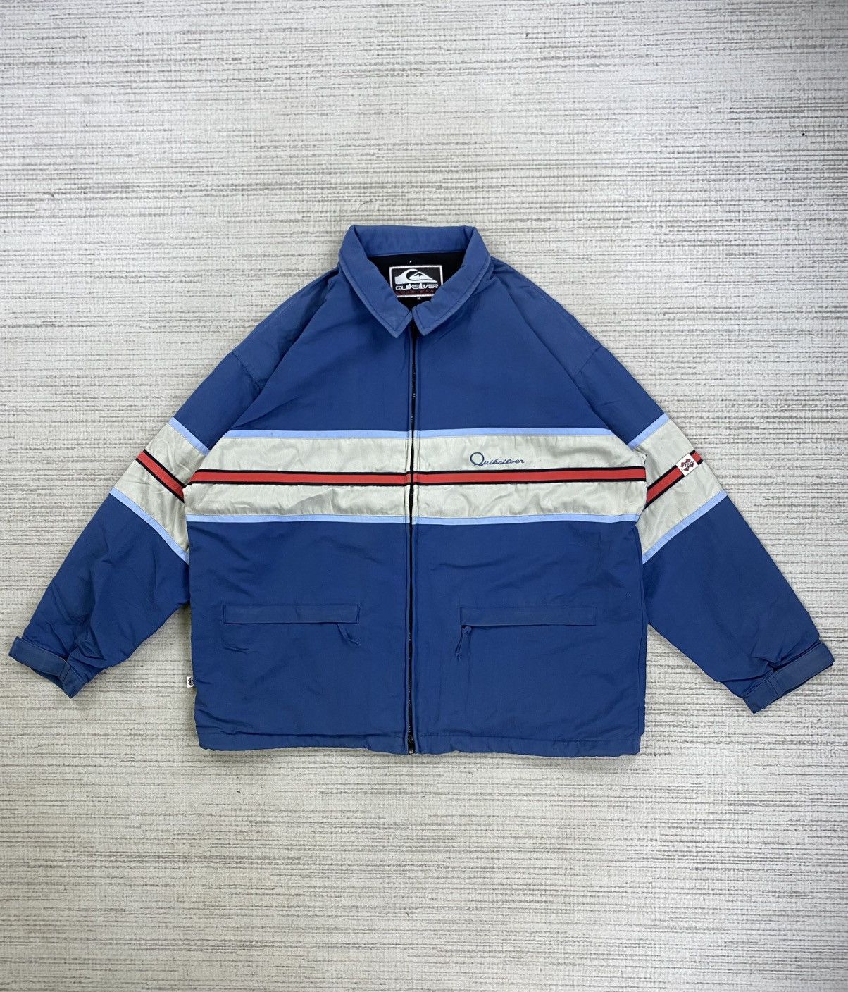 Japanese Brand × Quiksilver × Vintage Vintage Quicksilver Snow Wear Zipper Jacket Size US XL / EU 56 / 4 - 1 Thumbnail