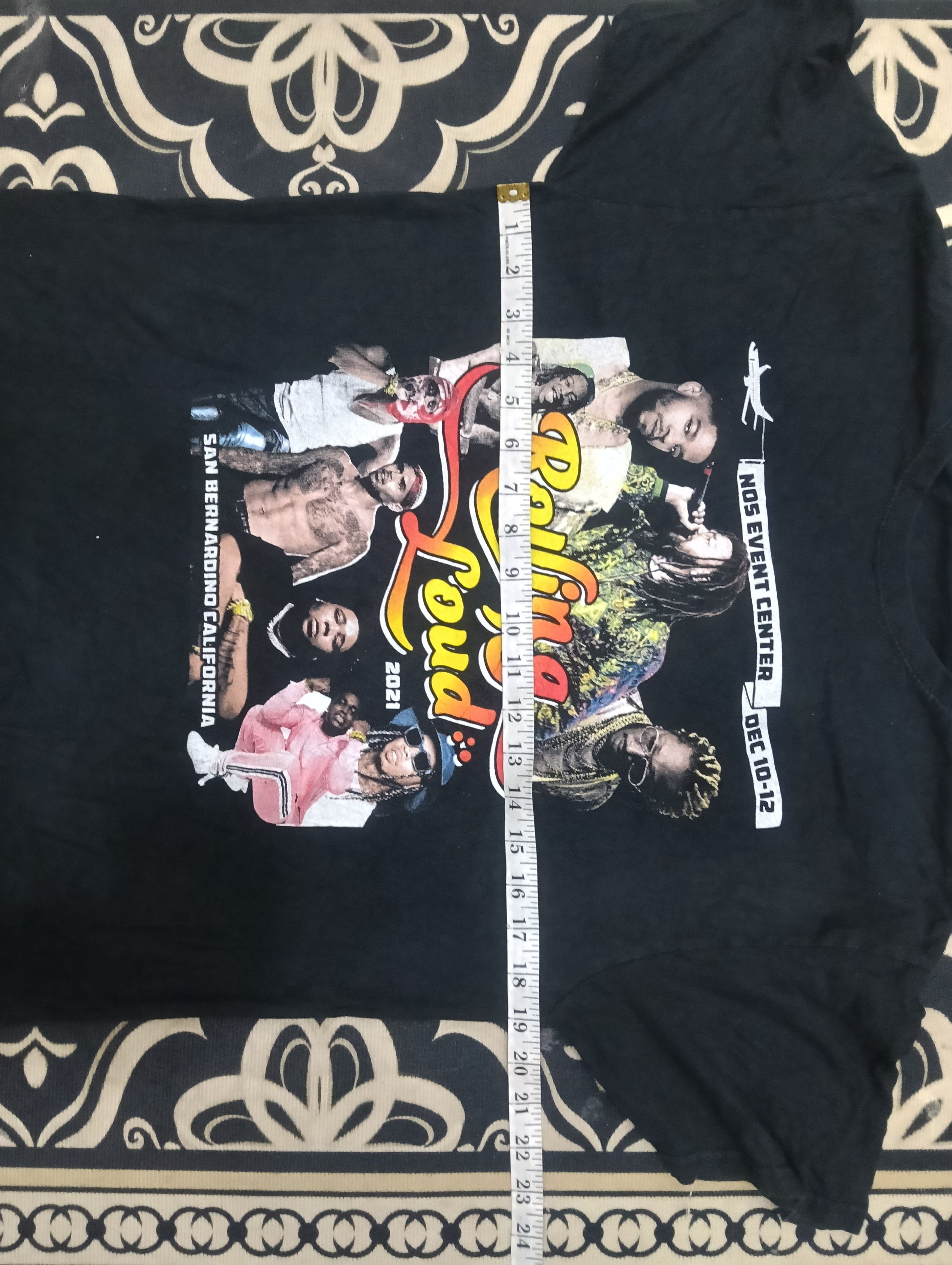Rap Tees Famous Rapper/Hiphop Singer Tee Size US M / EU 48-50 / 2 - 8 Thumbnail