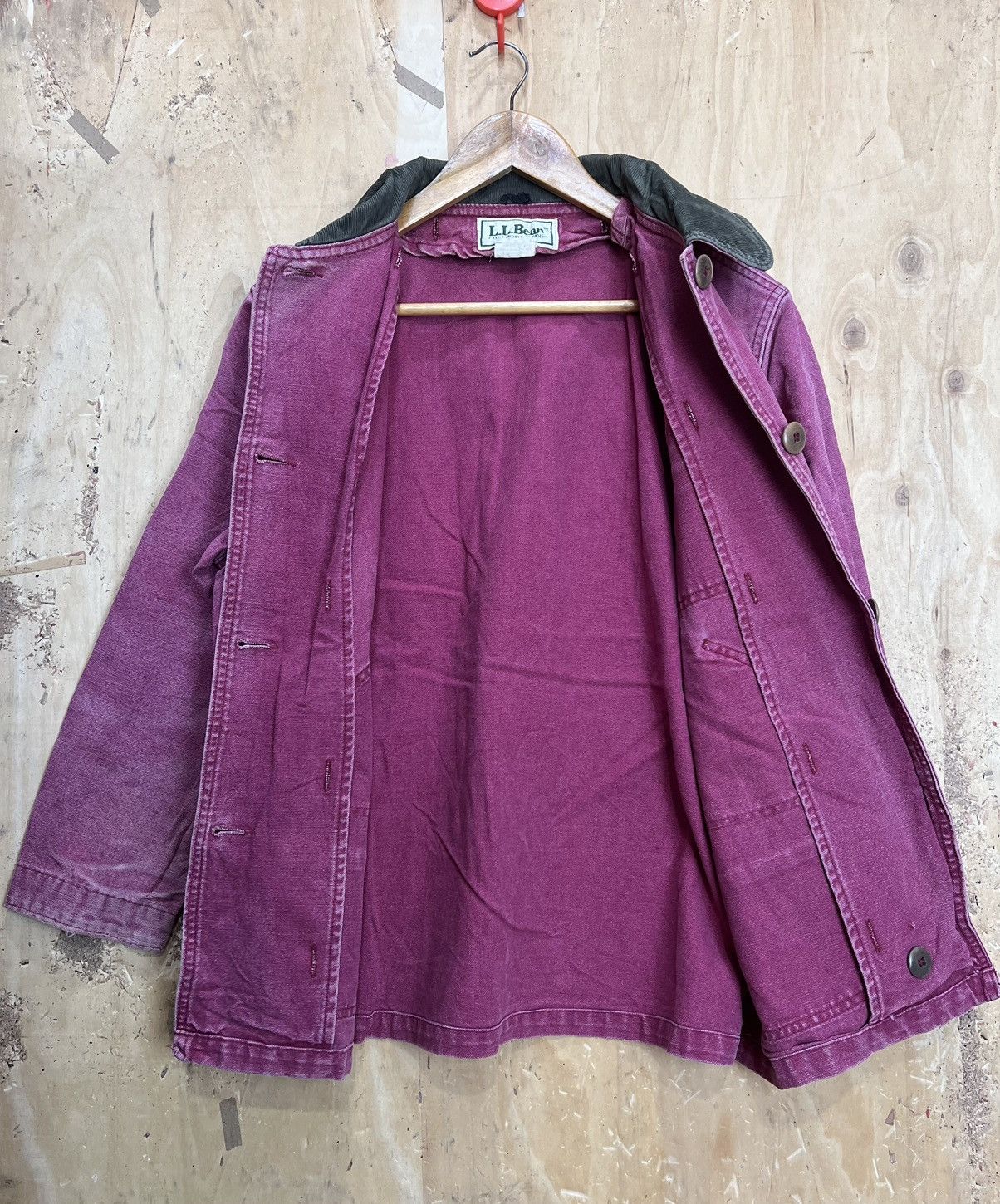 L.L. Bean × Vintage 🔥🔥🔥NEEDGONE🔥🔥🔥Vintage Canvas Chore LL Bean Made in Usa Size US M / EU 48-50 / 2 - 14 Thumbnail