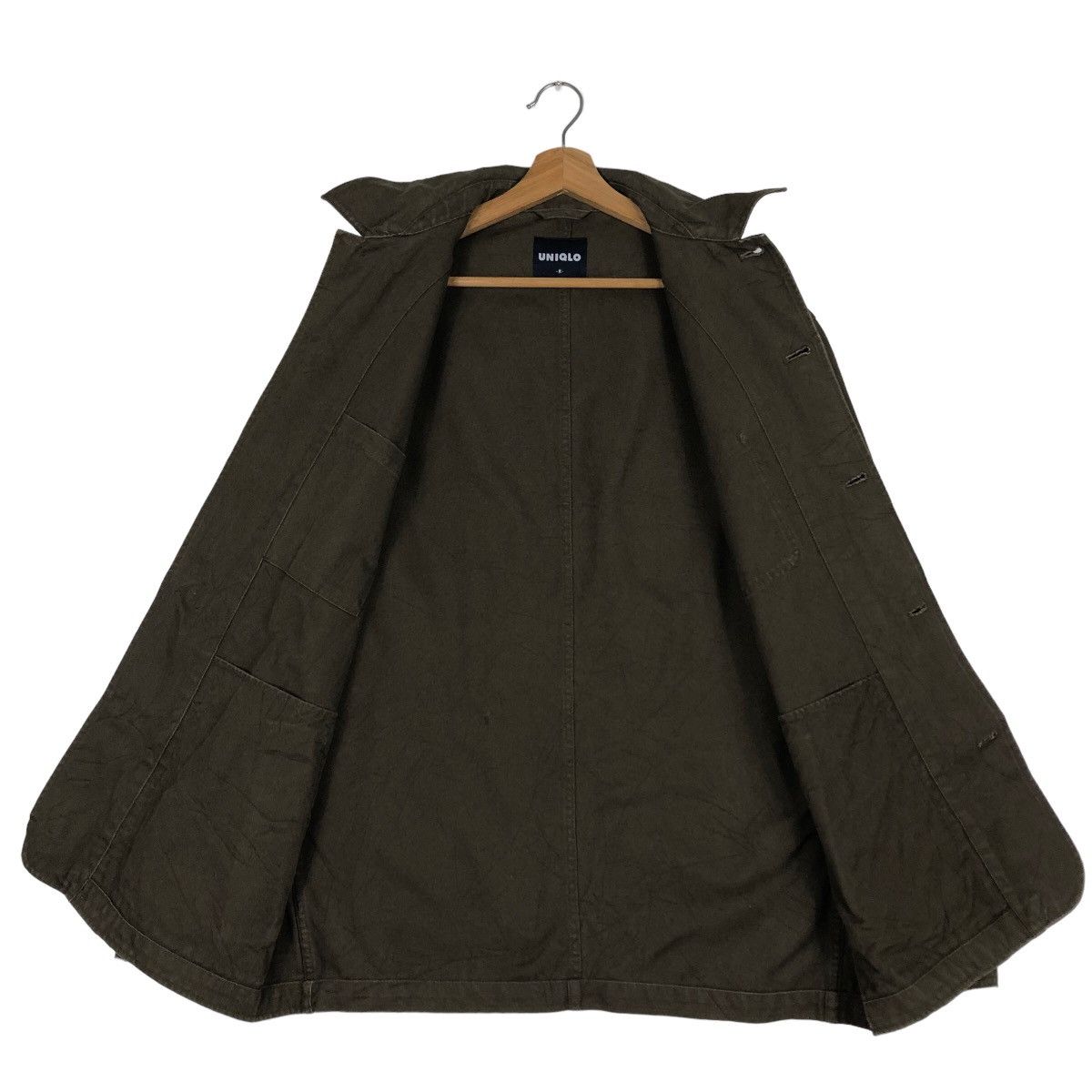 Japanese Brand 🔥Vtg Hikory Chore Jacket Worker Uniqlo Japan Issey Miyake Size US M / EU 48-50 / 2 - 11 Thumbnail