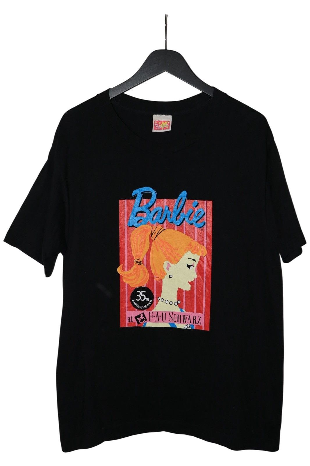 Vintage Vintage 1990’s FAO Schwartz Barbie T-Shirt Size L Size US L / EU 52-54 / 3 - 1 Thumbnail