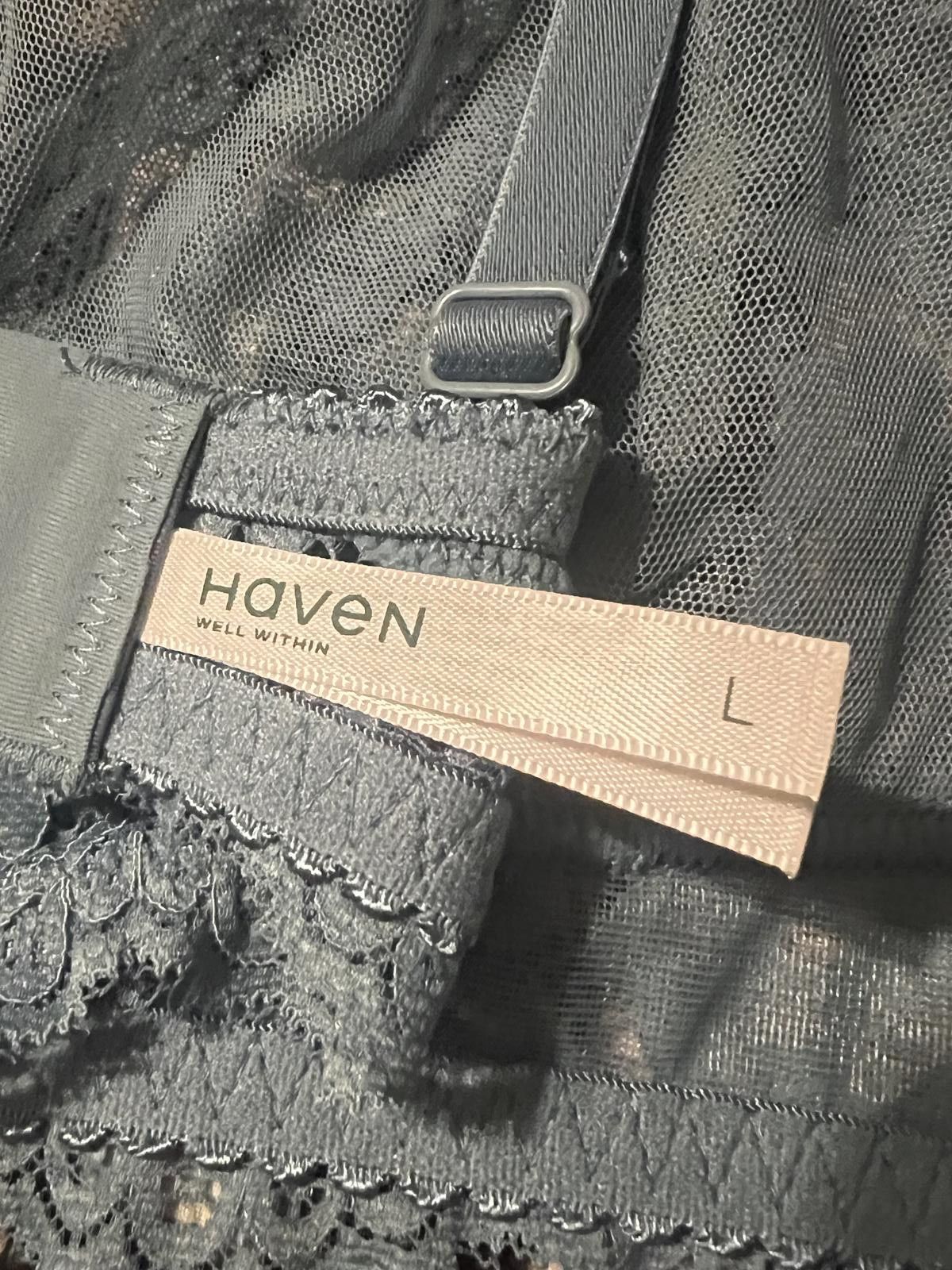 Haven Haven Lace Bralette Size Large $48 retail Size ONE SIZE - 4 Thumbnail