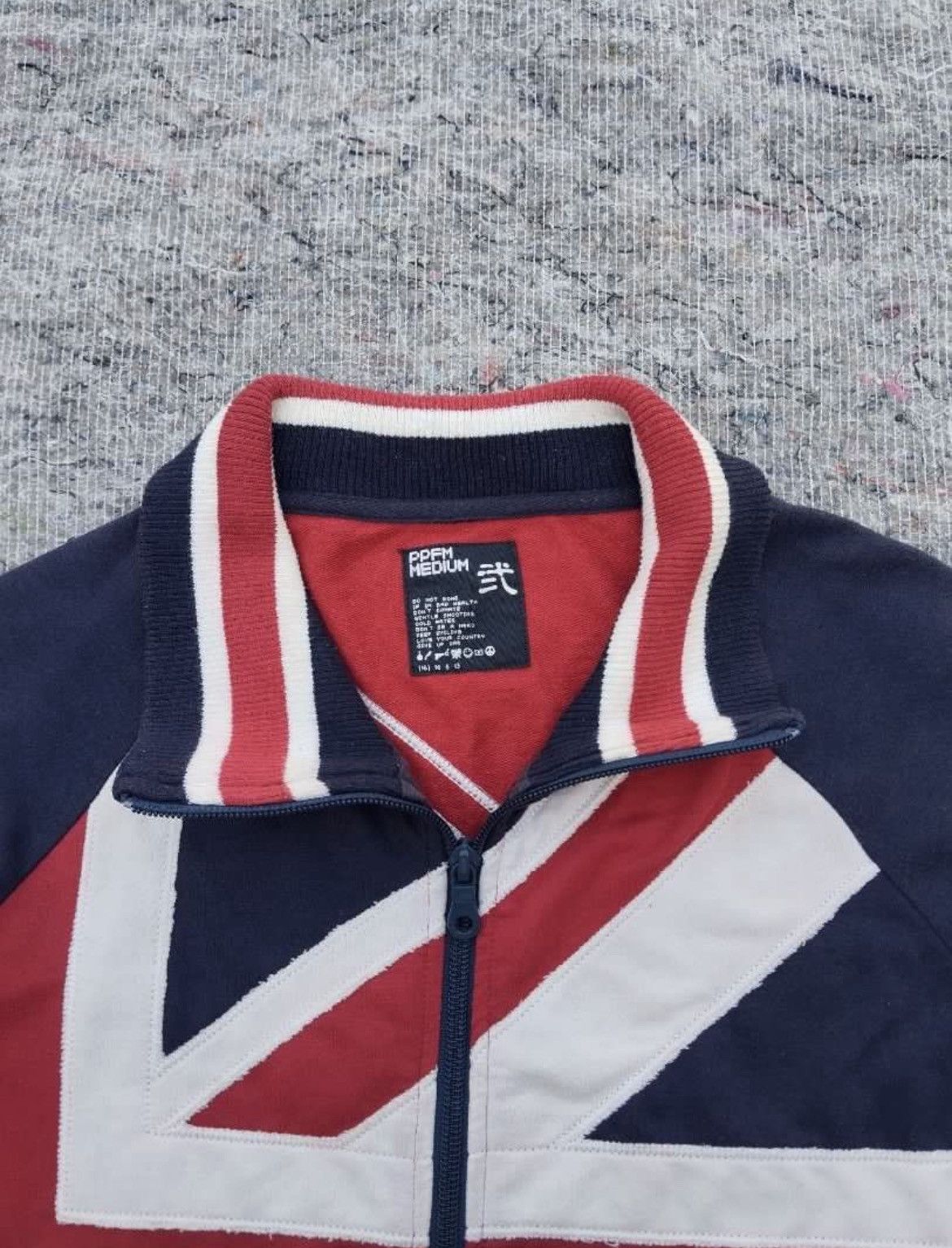 PPFM Ppfm UK Flag Double Zipper Sweatshirt Size US M / EU 48-50 / 2 - 4 Thumbnail