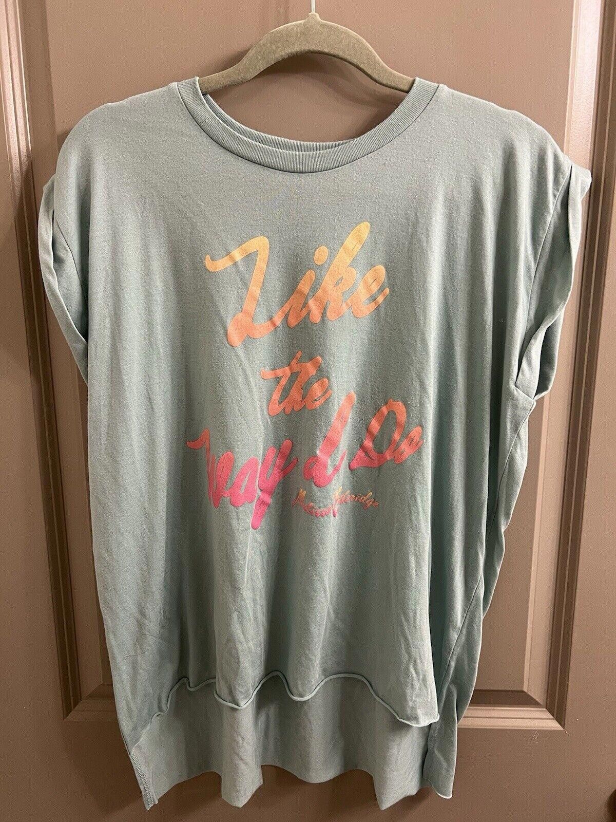 Designer Melissa Etheridge t shirt Large “Like the Way I Do” Size US L / EU 52-54 / 3 - 1 Thumbnail