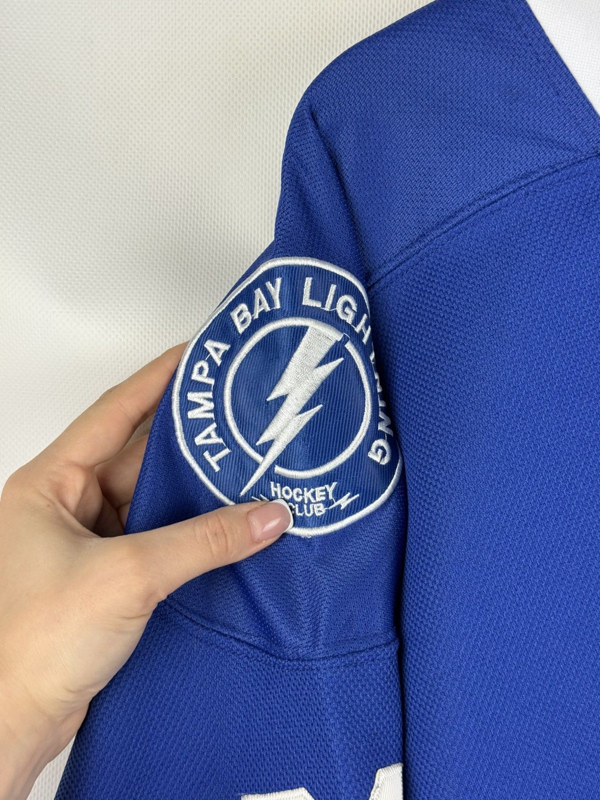 Reebok Reebok Tampa Bay Lightning #91 Stamkos NHL Hockey Jersey Size US M / EU 48-50 / 2 - 12 Thumbnail