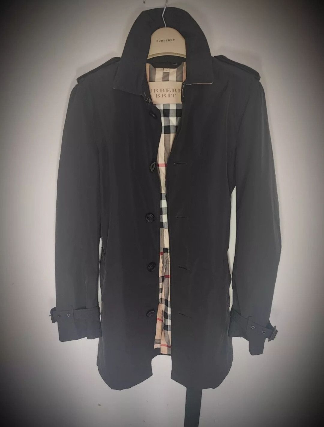 Burberry 🔥 Black Burberry Trench-coat New Size XS🔥 Size US XS / EU 42 / 0 - 2 Thumbnail