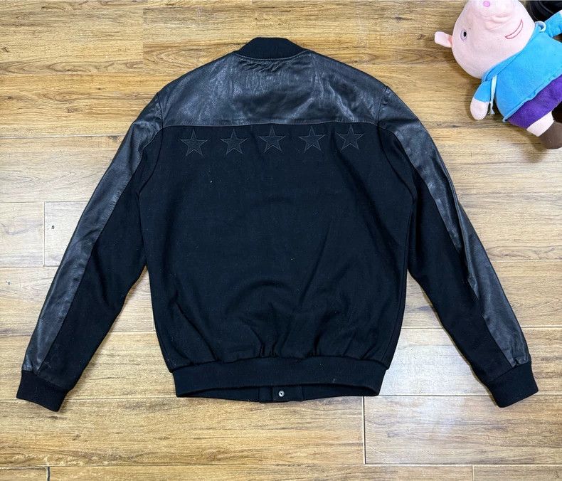 Givenchy Givenchy Men's sheepskin and baseball style leather jacket Size US L / EU 52-54 / 3 - 2 Thumbnail