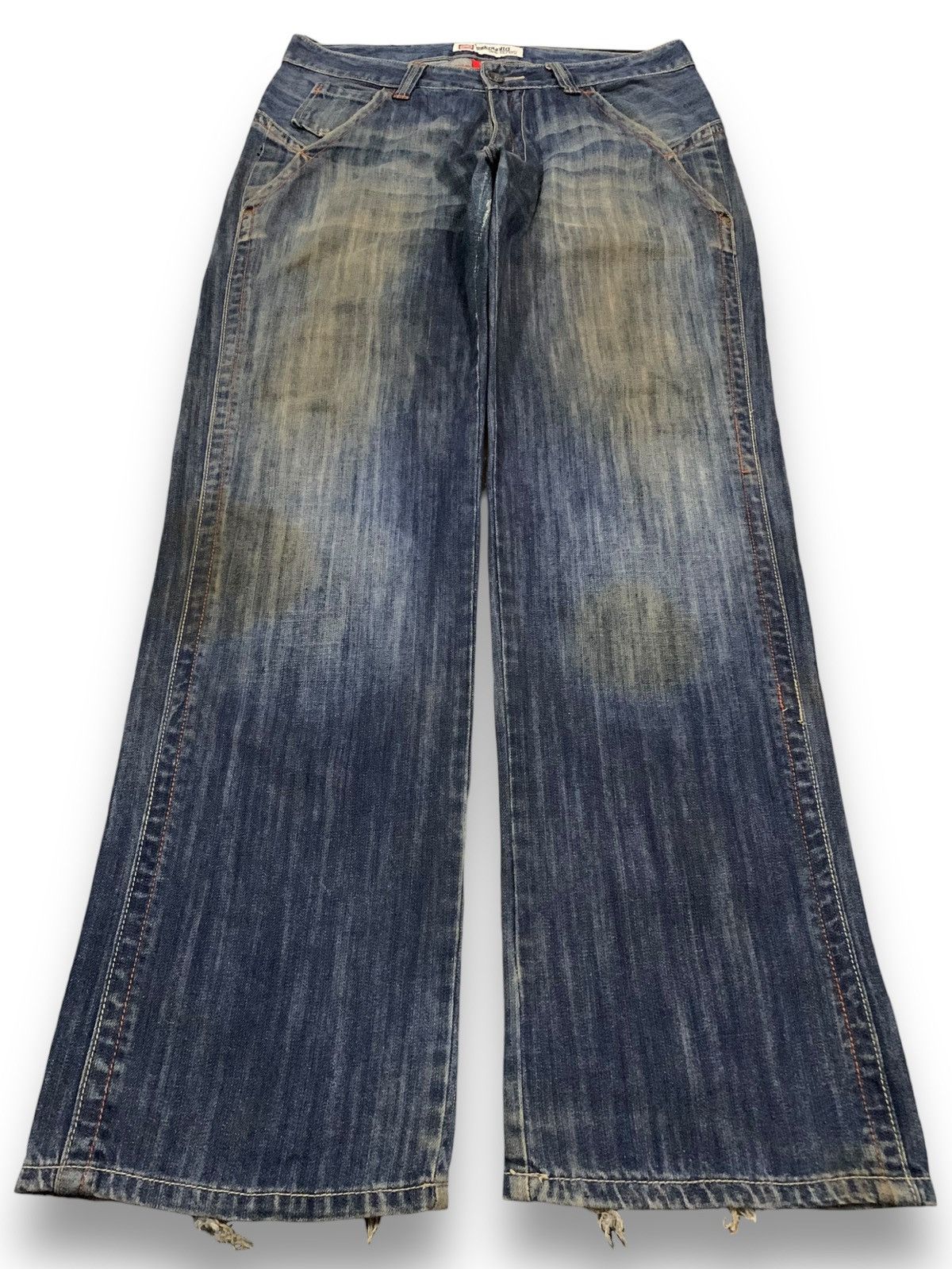Ecko Unltd. Vintage Ecko Unltd Mud Wash Baggy Distressed Grunge Jeans Size US 34 / EU 50 - 1 Thumbnail