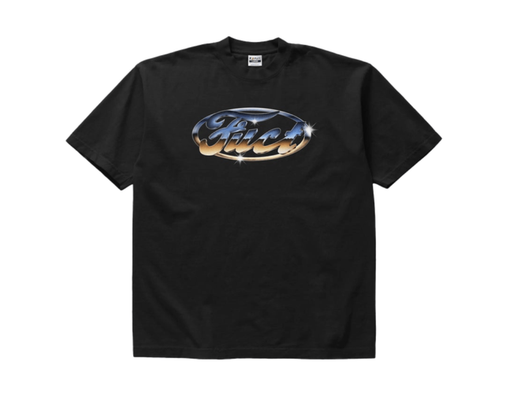 Image of Fuct Chrome Oval Parody Tee Black • Xl, Men's