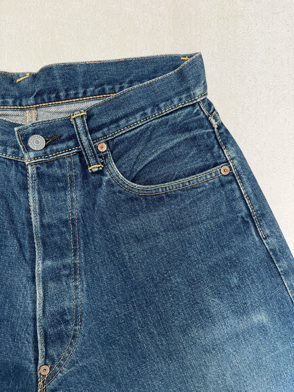 Evisu Evisu No.2 Hand Painted Daicock Selvedge Jeans Size US 30 / EU 46 - 11 Thumbnail