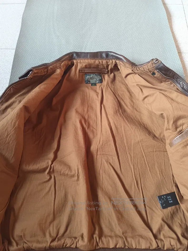 The Real McCoy's The Real McCoys A2 cowhide coat Size US XXL / EU 58 / 5 - 4 Thumbnail