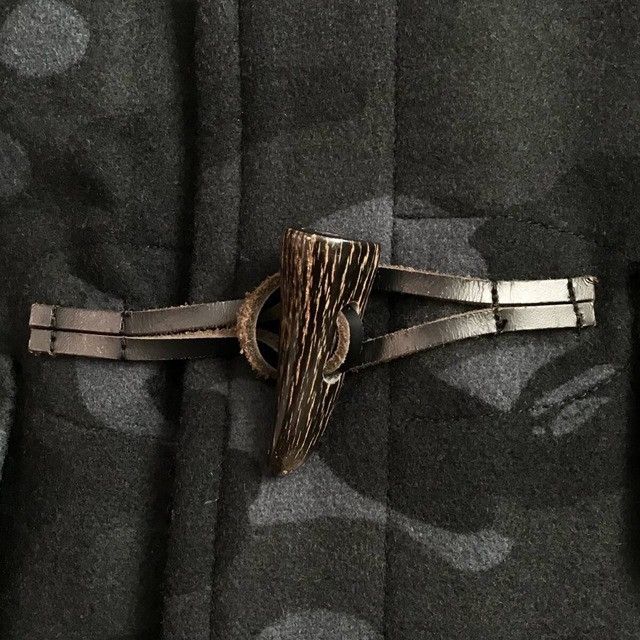 Bape × Nigo BAPE Black camo Wool Duffle Coat a bathing ape NIGO Size US S / EU 44-46 / 1 - 7 Thumbnail