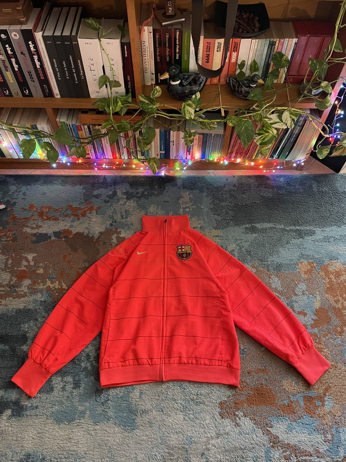 Nike Vintage Nike Barcelona 2008-2009 Track Jacket Medium Size US M / EU 48-50 / 2 - 1 Thumbnail