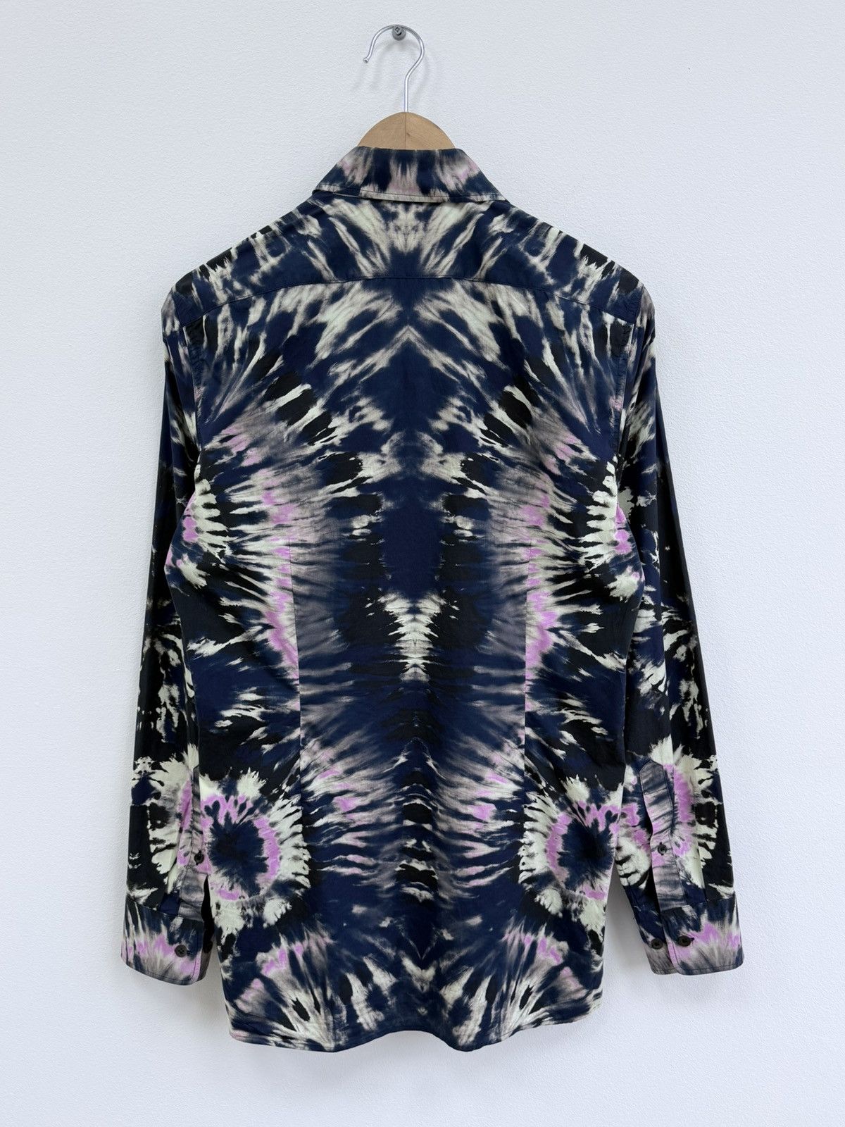 Dries Van Noten Dries Van Noten Tie Dye Button Up Shirt Size US M / EU 48-50 / 2 - 8 Thumbnail