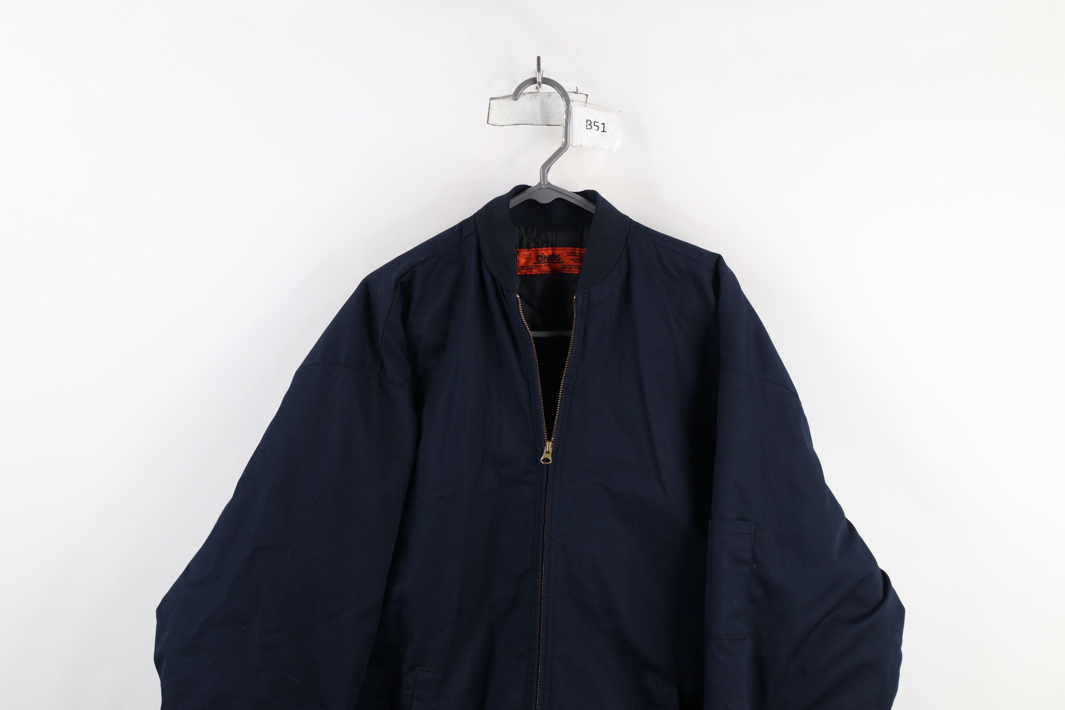 Vintage Vintage 90s Streetwear Mechanic Workwear Bomber Jacket Size US XL / EU 56 / 4 - 2 Thumbnail
