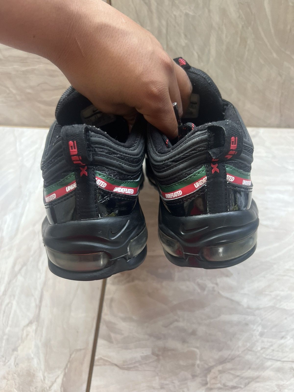 Nike Air max 97 undefeated size 9.5 men's Size US 9.5 / EU 42-43 - 4 Thumbnail