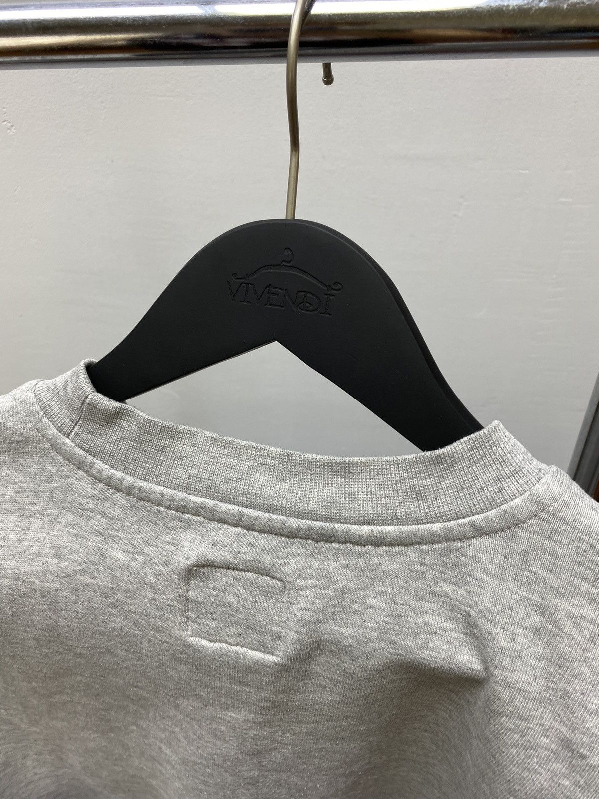 Nike × Vintage Vintage 90s Nike Swoosh Sweatshirt Classic Logo Men’s Grey M Size US M / EU 48-50 / 2 - 15 Thumbnail