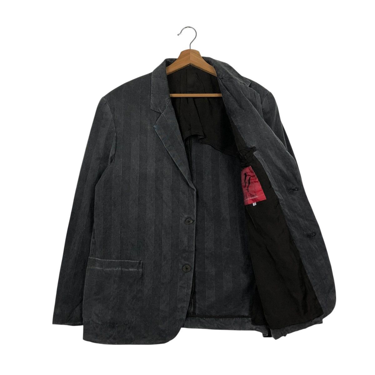 Yohji Yamamoto 🔥VINTAGE HICKORY CHORE WORKER JACKET Y’S FOR MEN STRIPED Size US M / EU 48-50 / 2 - 1 Thumbnail