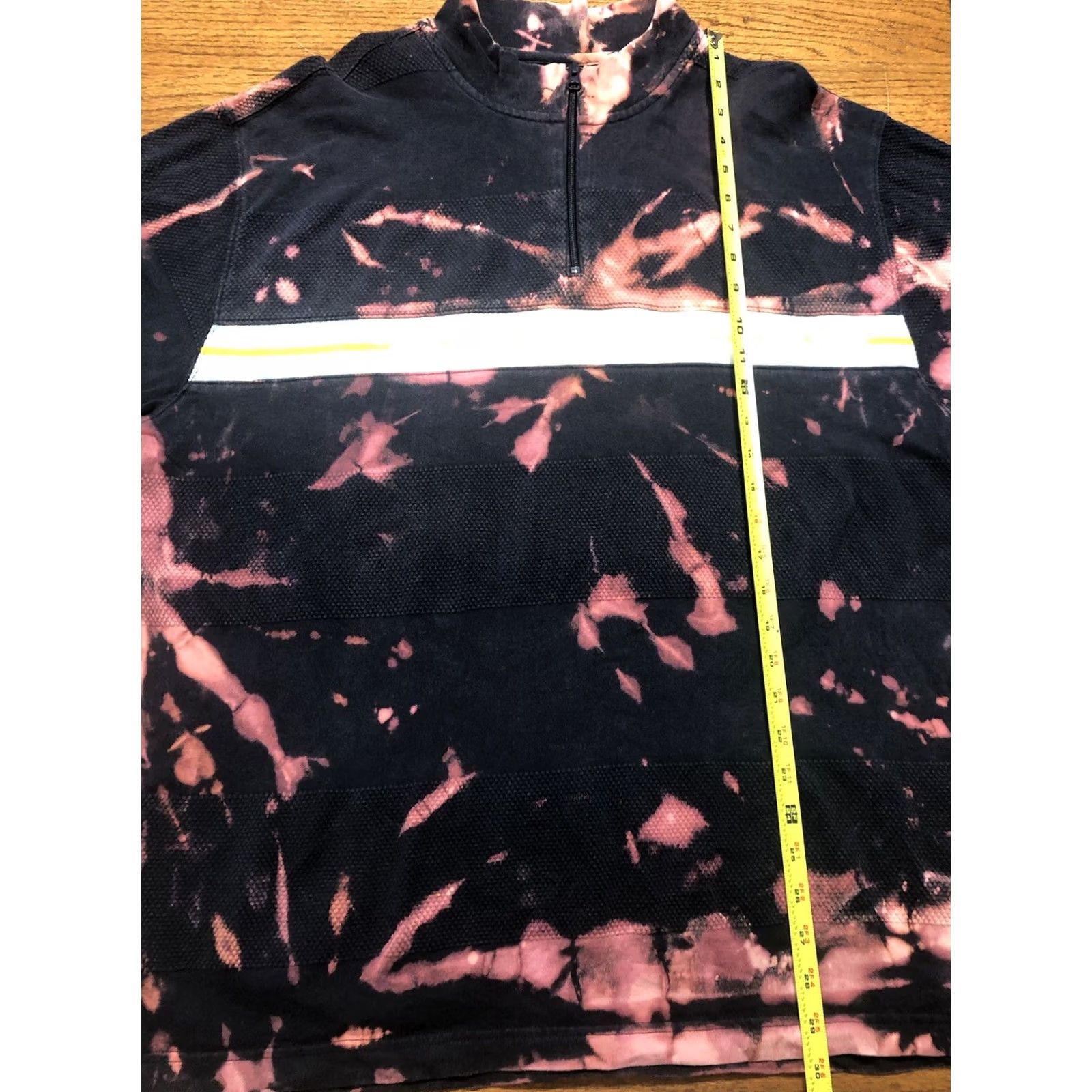 Polo Ralph Lauren VINTAGE Polo Ralph Lauren Blue Tie Dye Acid Wash 1/4 Zip Pullover Sweatshirt Mens XL 90s Size US XL / EU 56 / 4 - 6 Thumbnail
