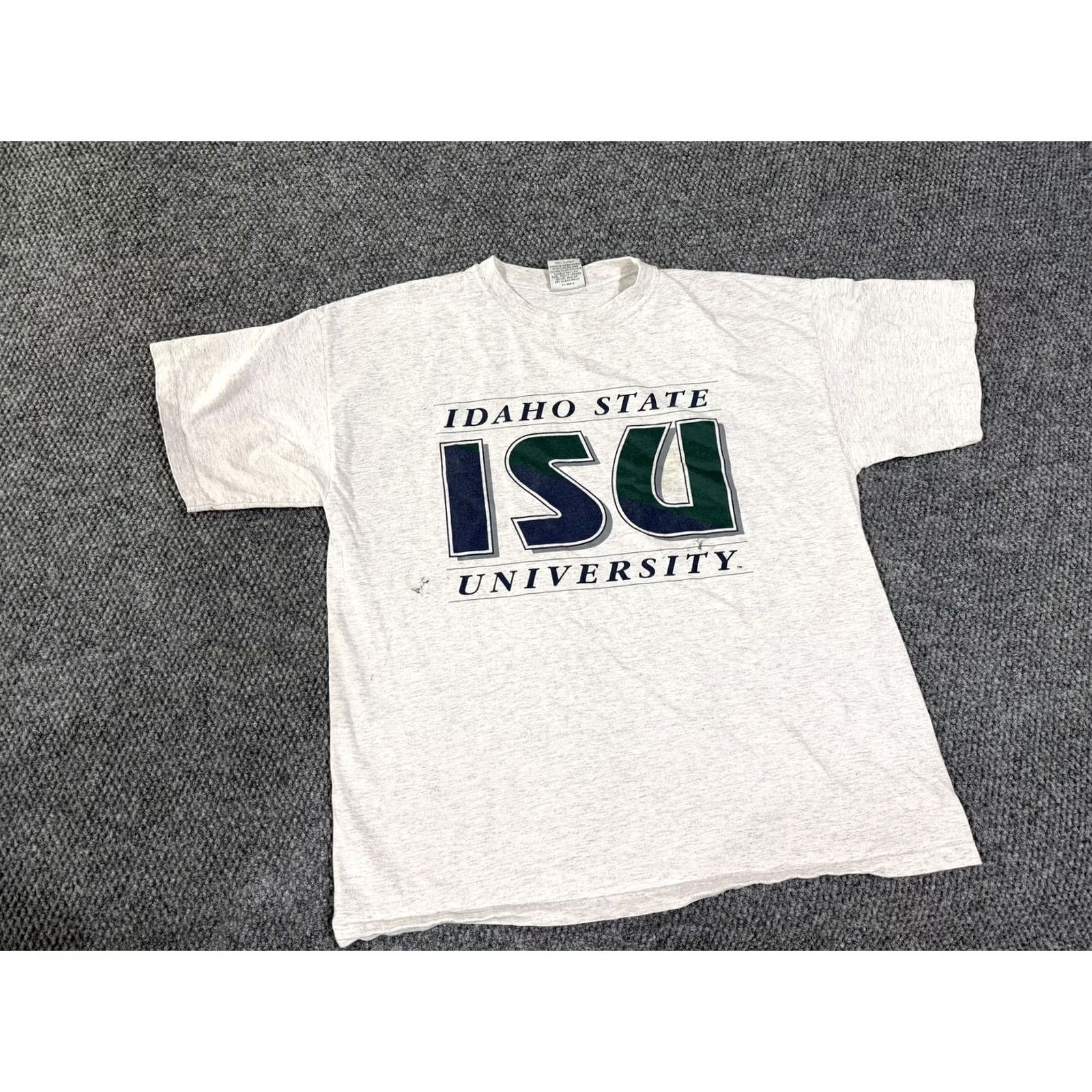 Vintage VINTAGE Gear For Sports Shirt Mens XL Gray Idaho State ISU University Graphic Shirt Size US XL / EU 56 / 4 - 2 Thumbnail