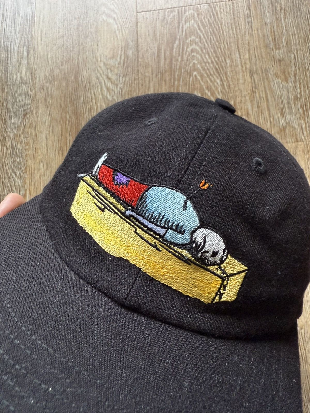 Supreme Vintage Supreme Sleeping Adjustable Cap Hat Size ONE SIZE - 2 Thumbnail