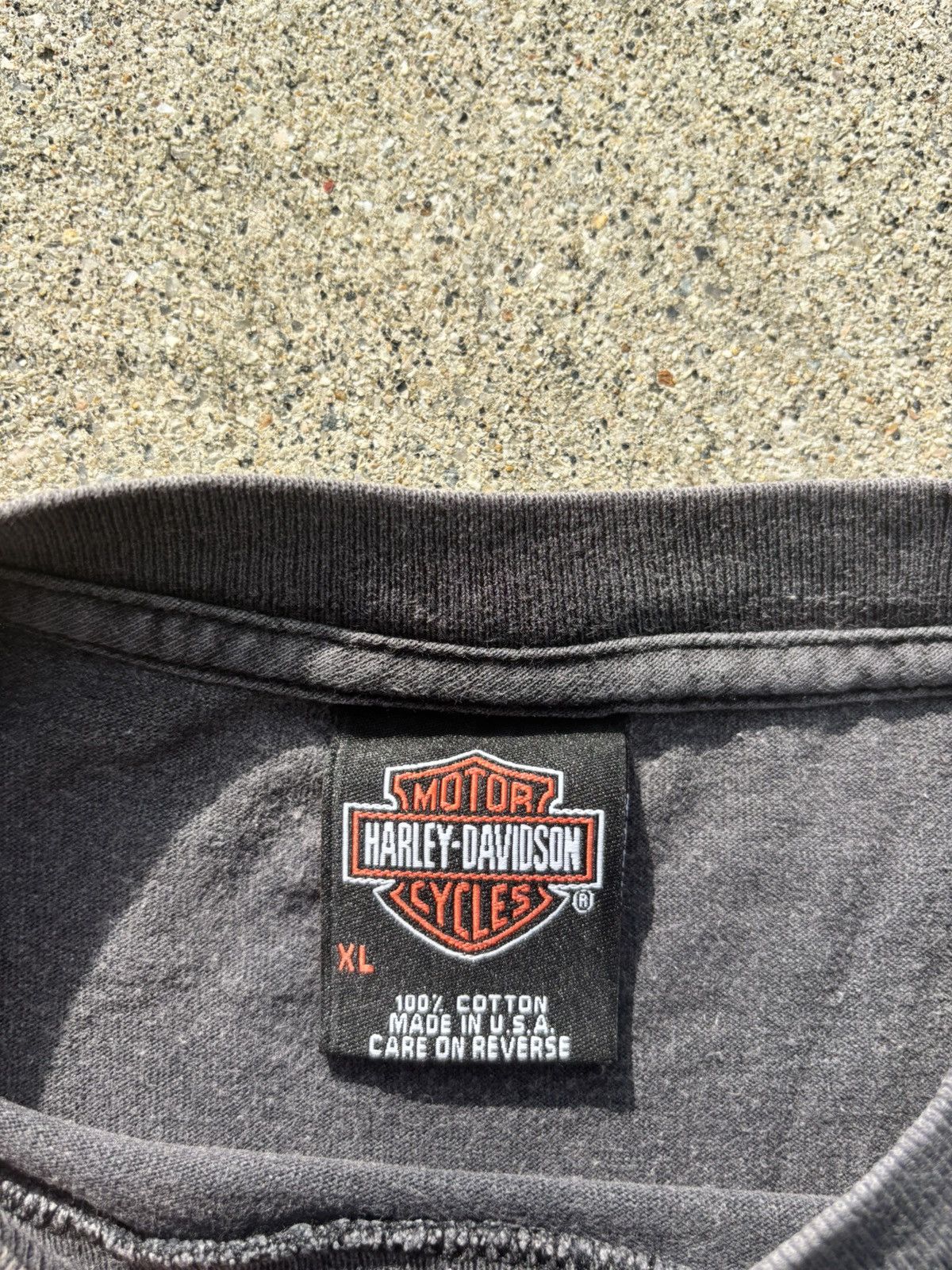 Harley Davidson Vintage 2003 Harley Davidson Hawaii Faded Tee Size US XL / EU 56 / 4 - 4 Thumbnail
