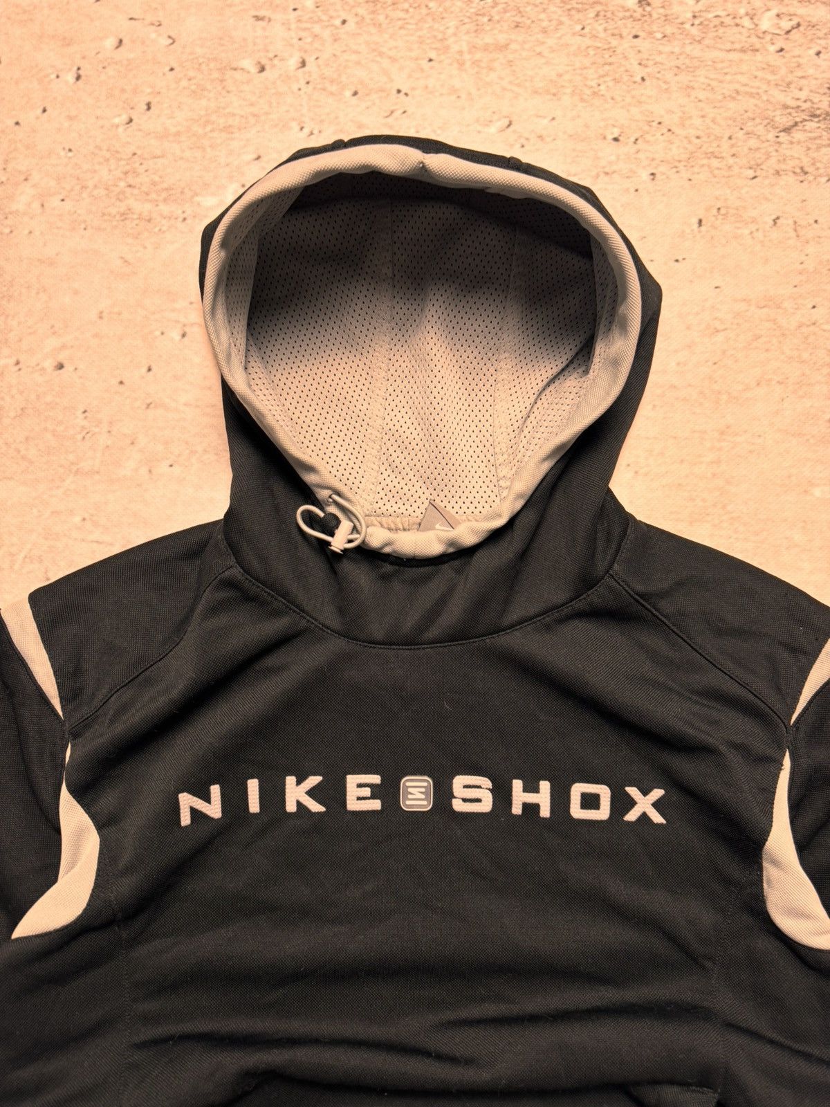 Nike × Vintage NIKE SHOX VINTAGE CENTER LOGO OVERSIZE BOXY HOODIE Size US M / EU 48-50 / 2 - 4 Thumbnail