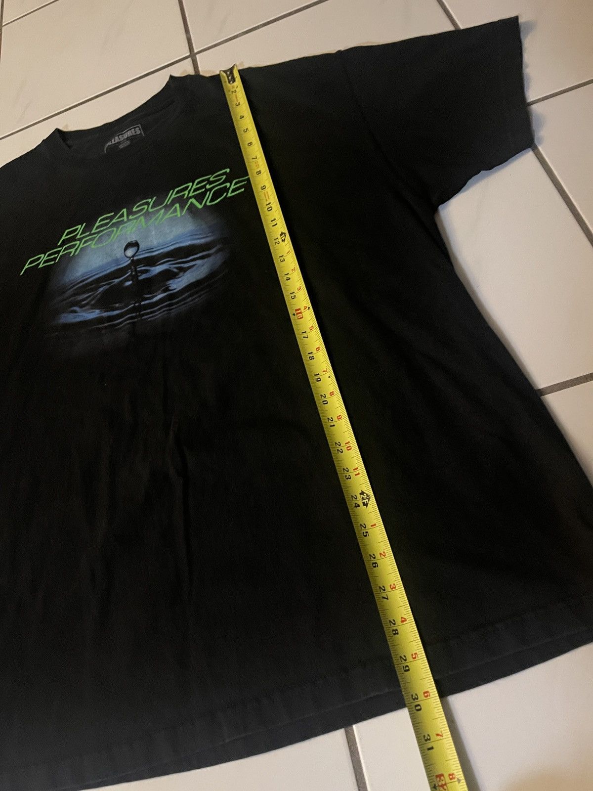 Pleasures Pleasures Performance Black T Shirt Men’s Size XXL Size US XXL / EU 58 / 5 - 5 Thumbnail