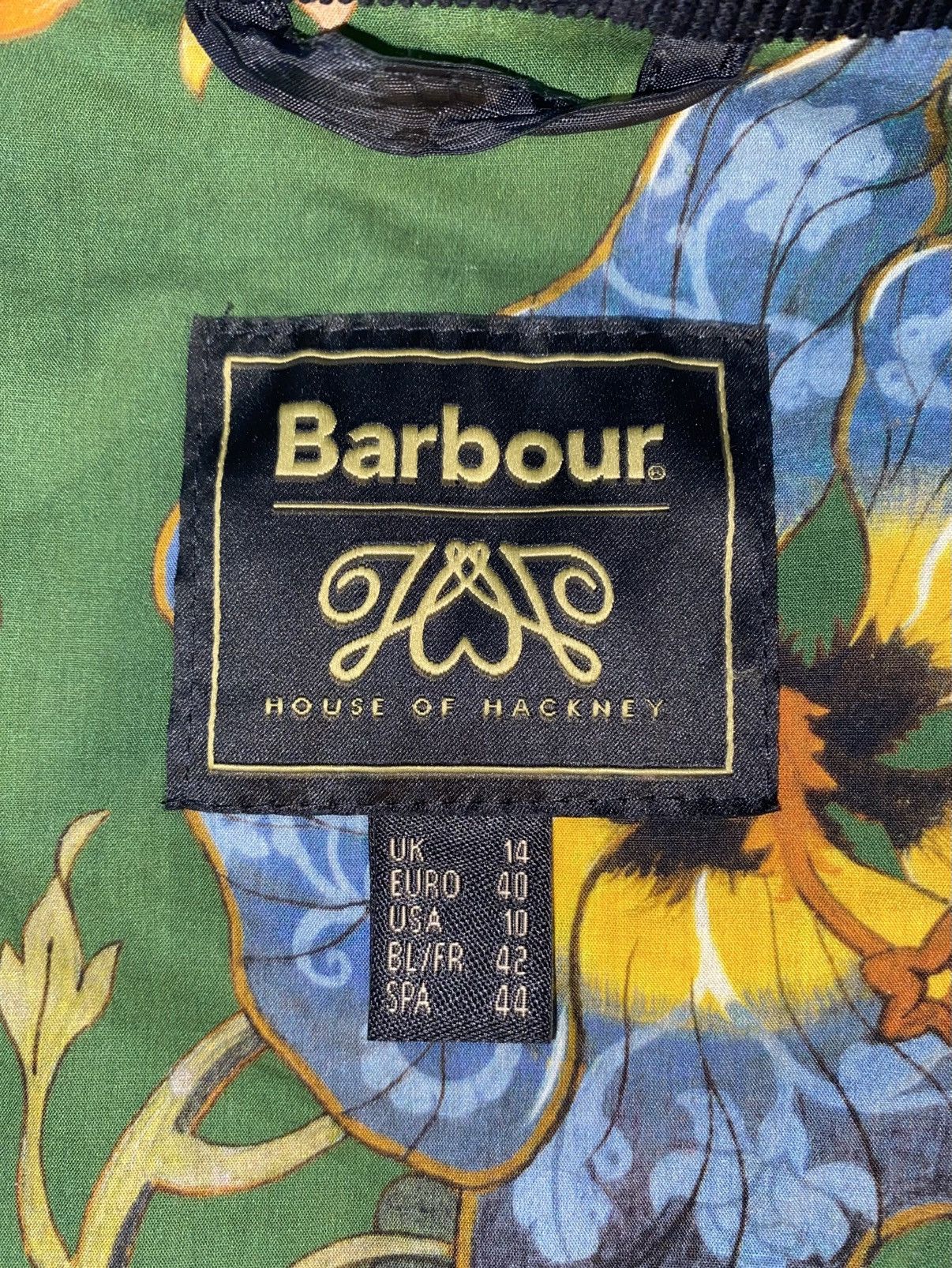 Barbour Barbour, House Of Hackney - Jacket - Black - Size 14 UK Size US XL / EU 56 / 4 - 16 Thumbnail