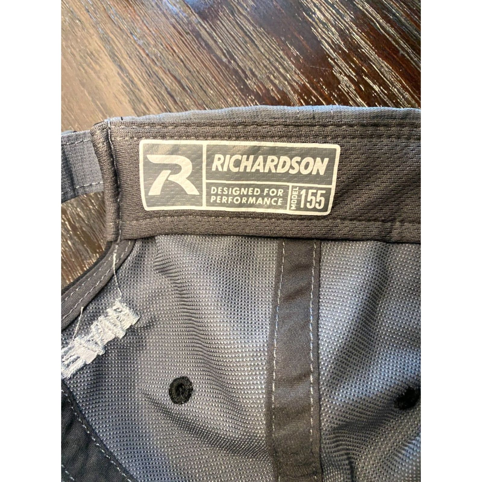 Vintage Airstream Richardson Gray Adjustable Strapback Cap - Rangeline Logo Richarson Mens One Size Hat Size ONE SIZE - 7 Thumbnail