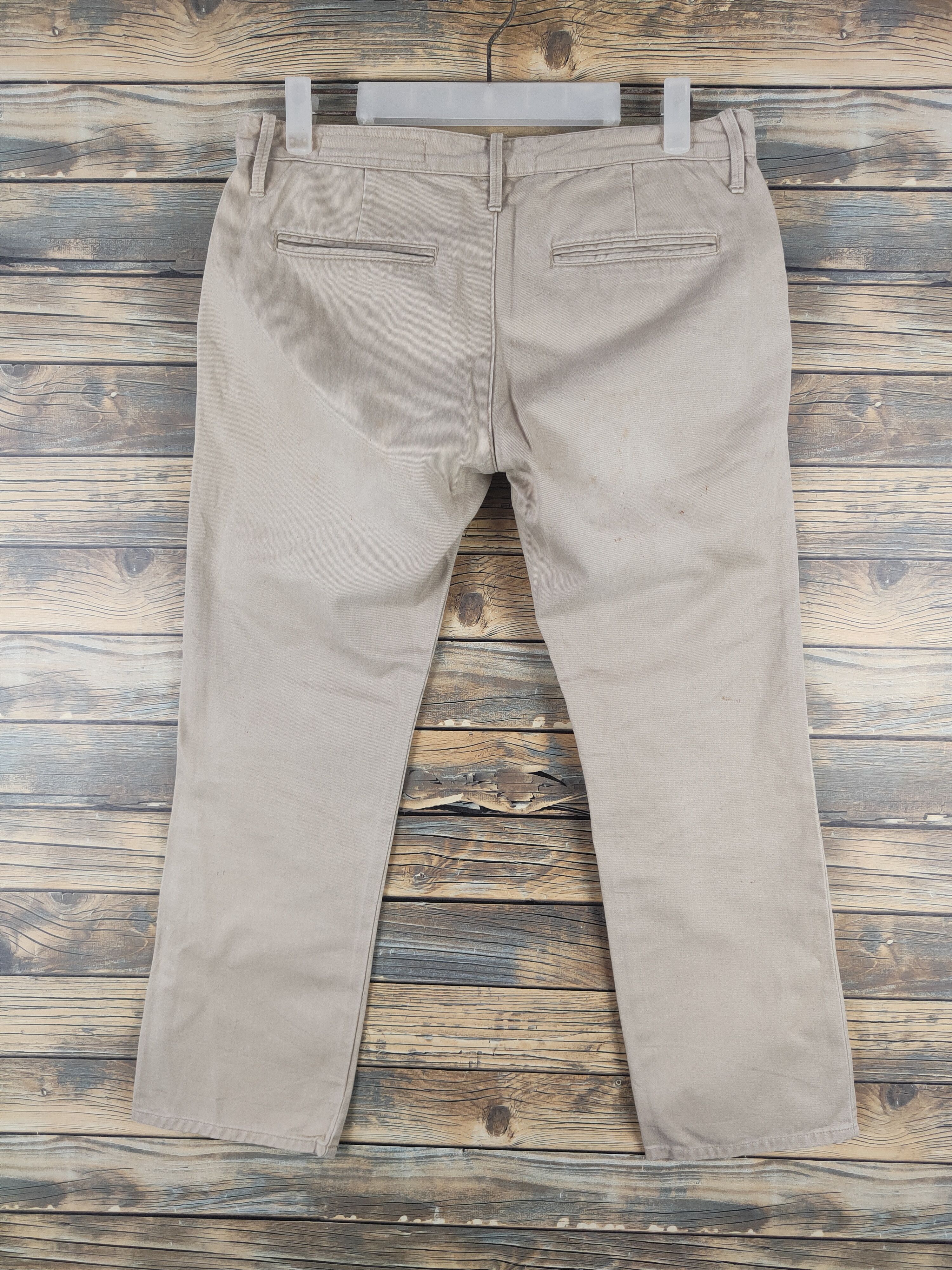 Japanese Brand DL Munich Beige Multipocket Casual Pants##SP46-285T Size 29" - 7 Thumbnail
