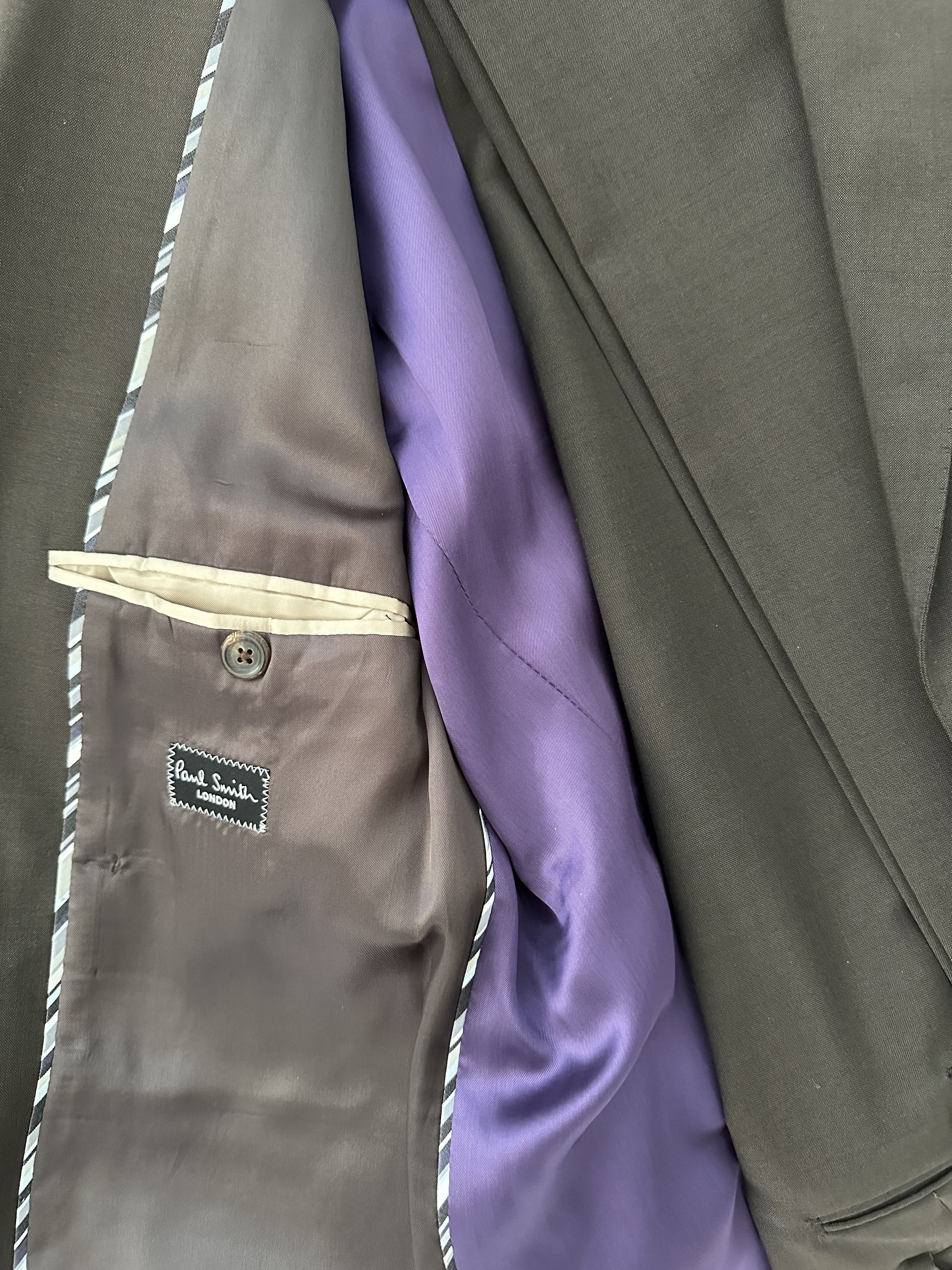 Paul Smith ($2k+) Mohair "The Westbourne" Suit Size 40R - 3 Thumbnail