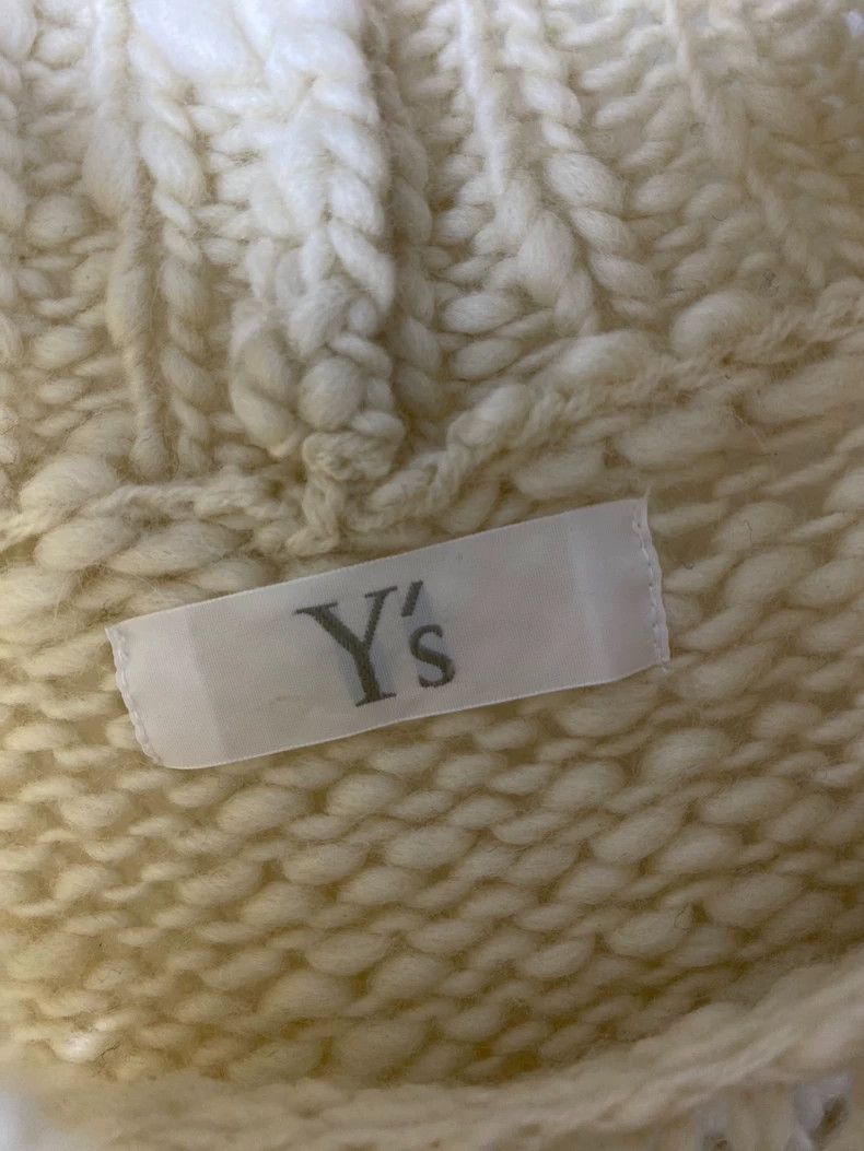 Y's Y's Cream wool cardigan sweater Size US M / EU 48-50 / 2 - 8 Thumbnail