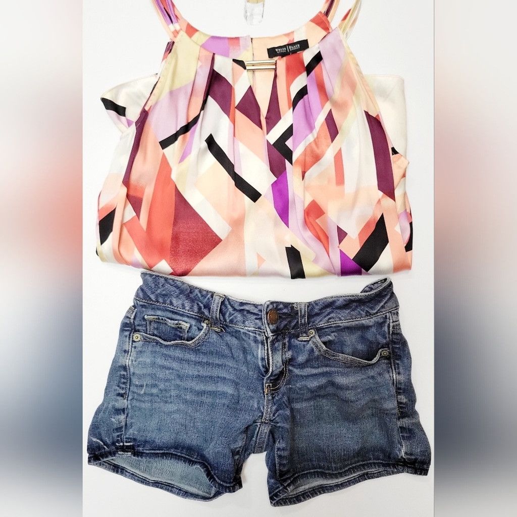 American Eagle Outfitters American Eagle Denim Shorts Size 2 Size 26" / US 2 / IT 38 - 1 Thumbnail