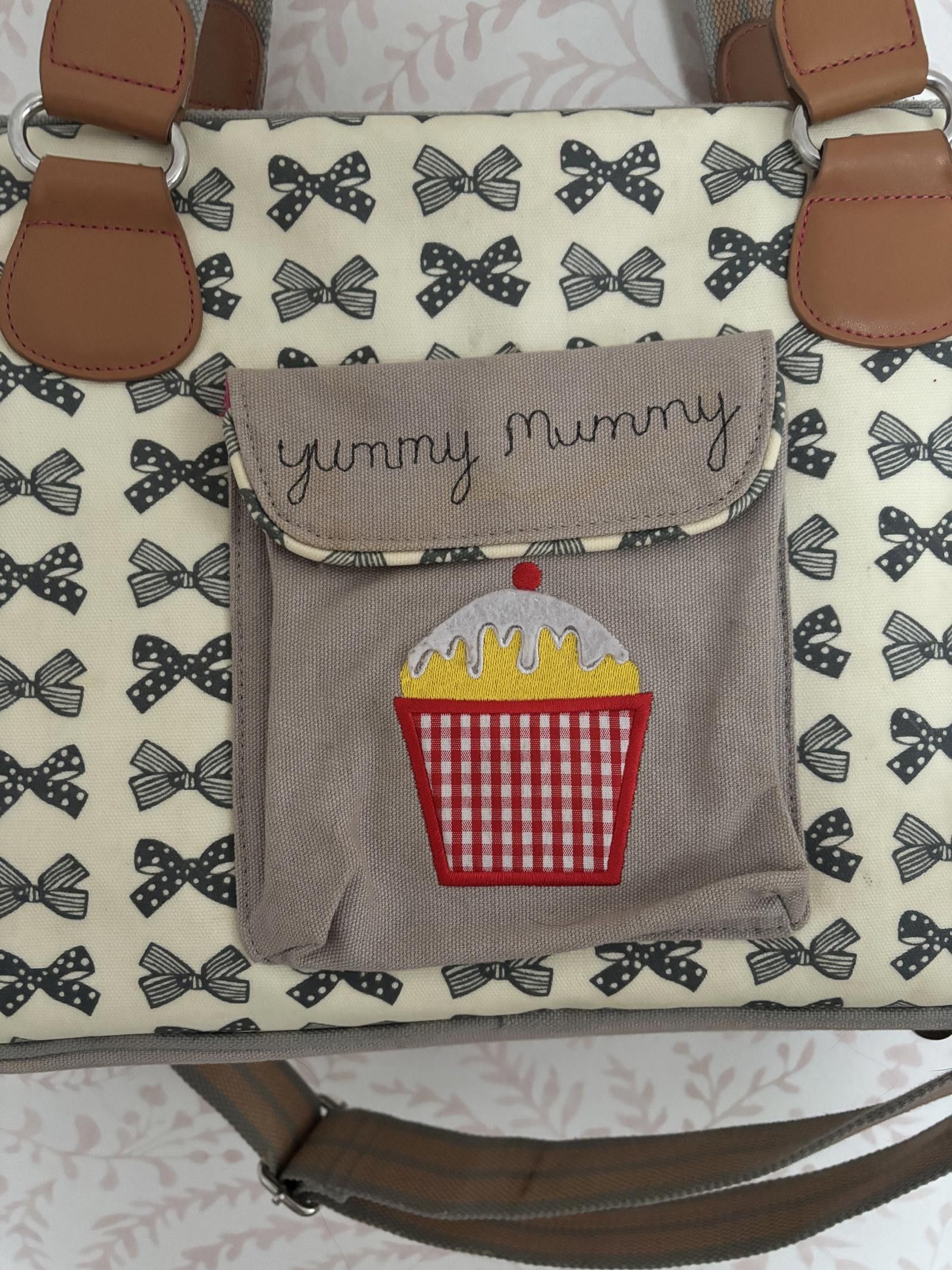 Designer NWOT Yummy Mummy Stylish Diaper Bag Size ONE SIZE - 5 Thumbnail