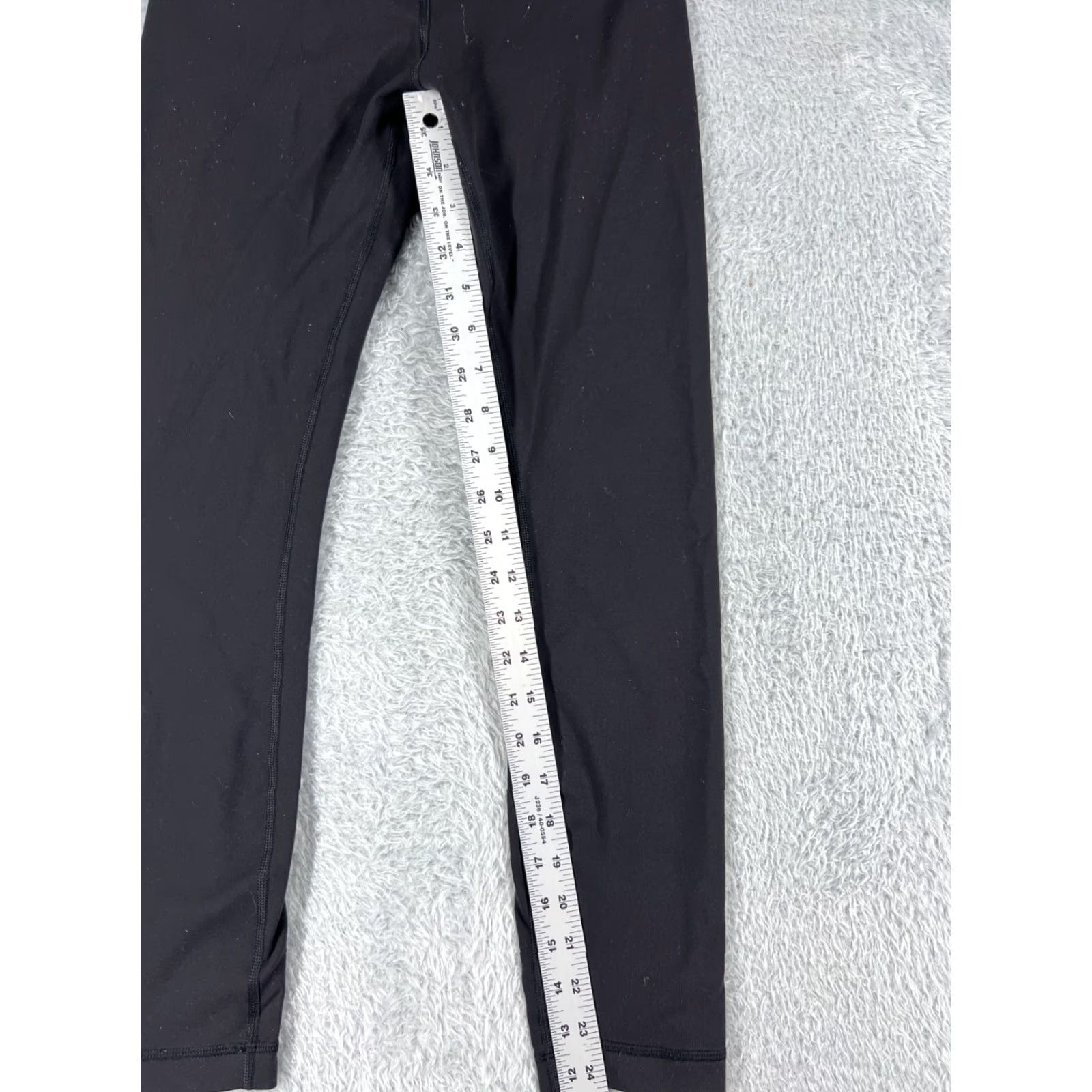 Lululemon Lululemon Wunder Under Pants Women 6 Black Cropped 25" Inseam Stretch Yoga Gym Activewear Straight Leg Size 28" / US 6 / IT 42 - 5 Thumbnail