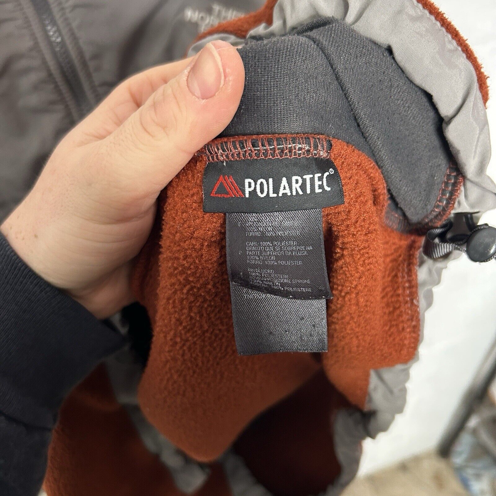 The North Face The North Face Denali Jacket “Rust Orange/Grey" Size US L / EU 52-54 / 3 - 7 Thumbnail