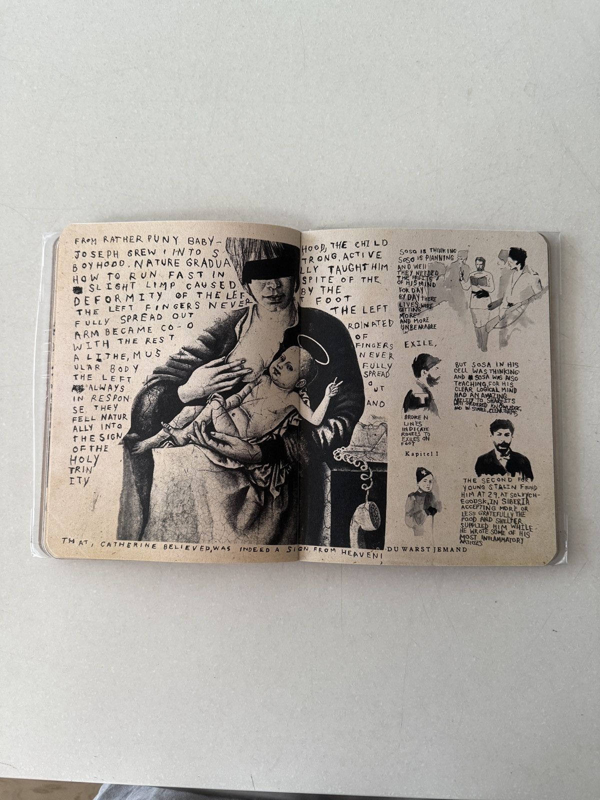 Enfants Riches Deprimes GRAIL - ERD Henri Alexander Handmade Book/Invite Size ONE SIZE - 6 Thumbnail
