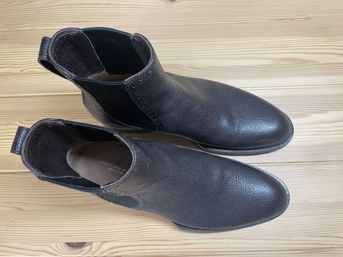 Dries Van Noten Dries Van Noten Pebble Grain Chelsea boots Size US 7.5 / EU 40-41 - 3 Thumbnail