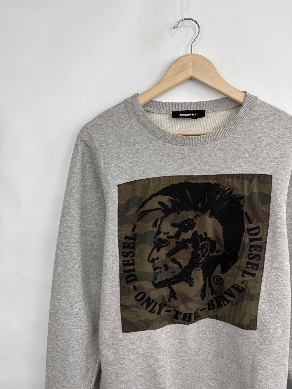 Diesel 🇺🇸 Vintage Y2K Diesel Punk Sweatshirt Retro Rare Hype Size US M / EU 48-50 / 2 - 2 Thumbnail