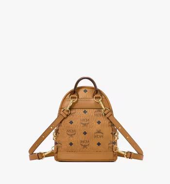 MCM o1mt1gz0125 Size: OS / Studded Backpack in Brown/Black Size ONE SIZE - 5 Thumbnail