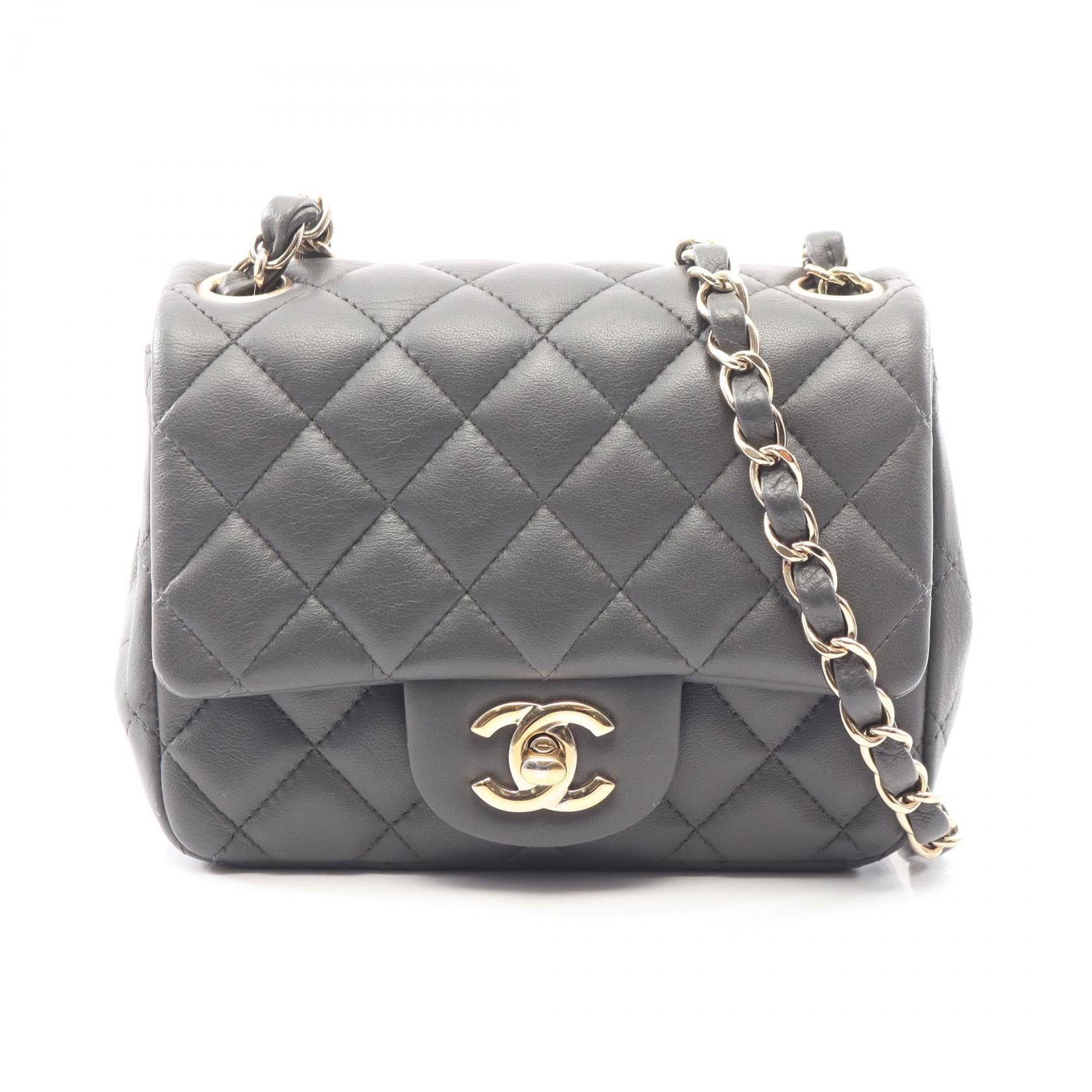 Chanel Chanel CHANEL Mini Matelasse Lambskin Shoulder Bag Leather Shoulder Bag A35200 DUTY FREE for USA Size ONE SIZE - 1 Thumbnail