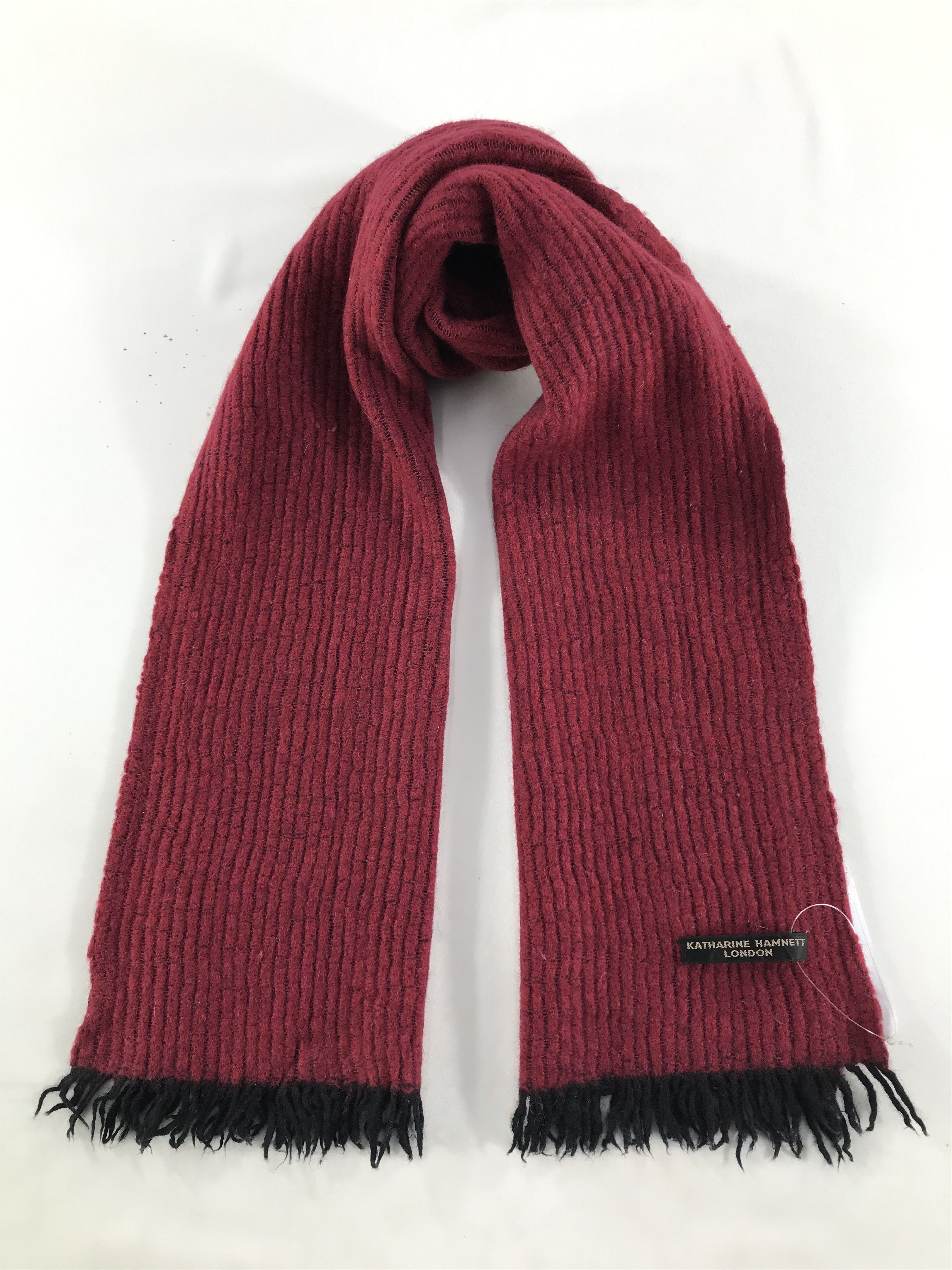 Katharine Hamnett London Vintage Katharine Hamnett Scarf/Muffler/Neckwear MF1122 Size ONE SIZE - 1 Thumbnail